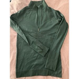 Lululemon Textured Half Zip